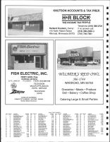 Leona Township Owners Directory, Ad - Knurson Accounts and Tax Prep., Fish Electric, Wilmer's Red Owl, Roseau County 1991